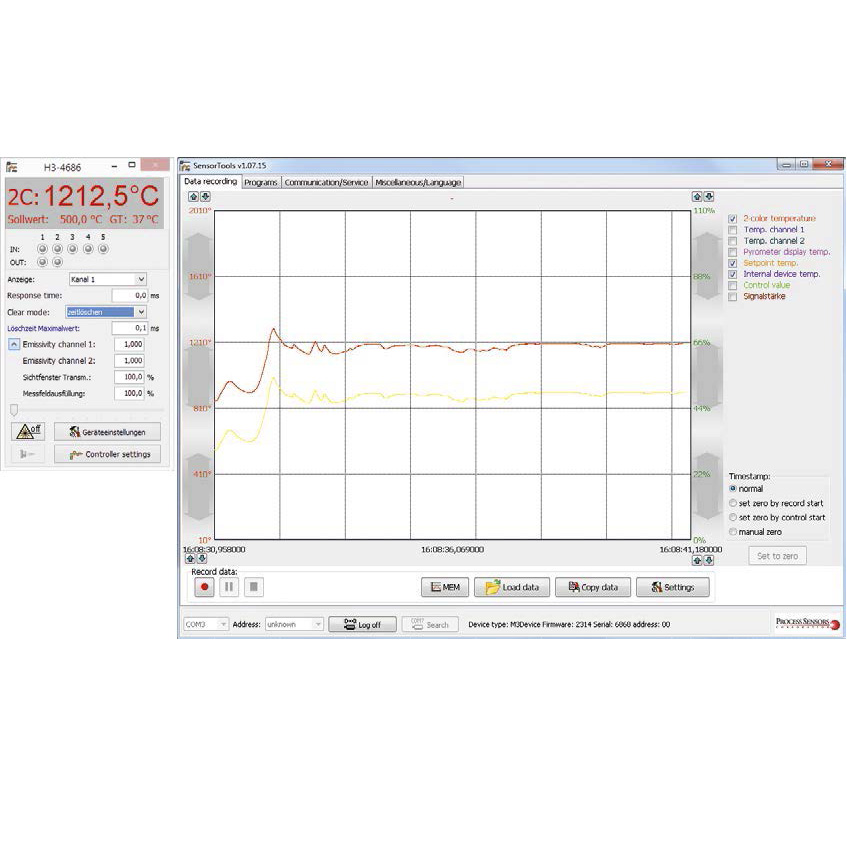 METIS M3 Series | Sensores infrarrojos de temperatura sin contacto